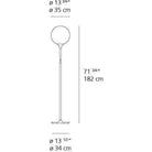 Artemide - Castore Floor Lamp - 1055005A - Canada Light Shop