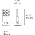 Artemide - Cefiso Outdoor Wall / Ceiling / Floor Light - T418039W18 - Canada Light Shop