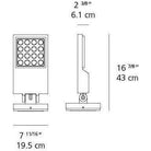 Artemide - Cefiso Outdoor Wall / Ceiling / Floor Light - T418039W18 - Canada Light Shop
