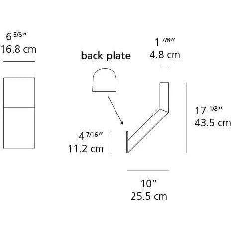 Artemide - Chilone Outdoor Wall Light - T082428 - Canada Light Shop