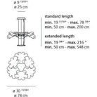Artemide - Chlorophilia LED Suspension - 1628118A - Canada Light Shop