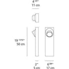 Artemide - Ciclope Outdoor Bollard - T081028 - Canada Light Shop