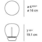 Artemide - Empatia Table Lamp - 1813018A - Canada Light Shop