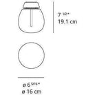 Artemide - Empatia Wall / Ceiling Light - 1814018A - Canada Light Shop