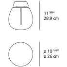 Artemide - Empatia Wall / Ceiling Light - 1814018A - Canada Light Shop