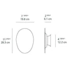 Artemide - Facce Alpha Shallow LED Wall/Ceiling Light - RDFAK01S93001AN - Canada Light Shop