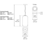 Artemide - Gople Pendant - 1405058A - Canada Light Shop