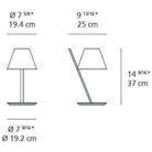 Artemide - La Petite Table Lamp - 1751038A - Canada Light Shop