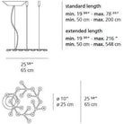 Artemide - LED Net Circle Suspension - 1575058A - Canada Light Shop