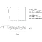 Artemide - LED Net Line Suspension - 1589058A - Canada Light Shop
