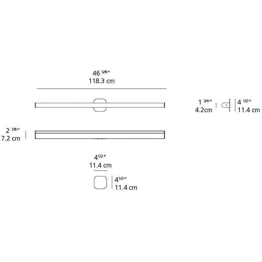 Artemide - Ledbar Round Canopy Wall Light - RDLB2R93006A - Canada Light Shop