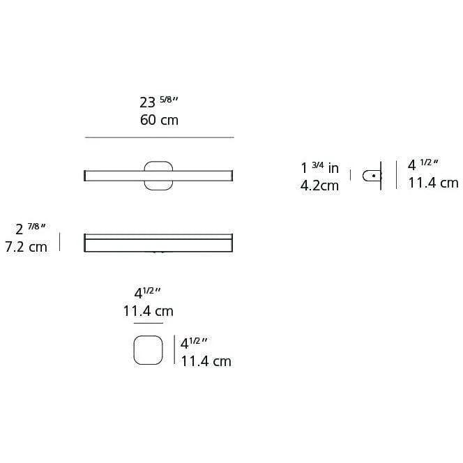 Artemide - Ledbar Round Canopy Wall Light - RDLB2R93006A - Canada Light Shop