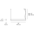 Artemide - Ledbar Square Linear Pendant - RDLBC4SD93006A - Canada Light Shop