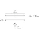 Artemide - Ledbar Square Wall Light - RDLB2S93006A - Canada Light Shop