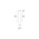 Artemide - Logico Garden Bollard - T416800W08 - Canada Light Shop