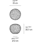 Artemide - Meteorite Table Lamp - 1700018A - Canada Light Shop