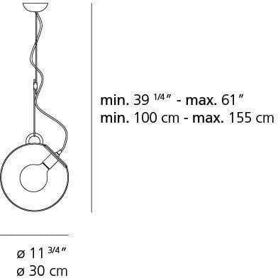 Artemide - Miconos Suspension - A031008 - Canada Light Shop