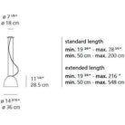 Artemide - Nur Mini Suspension - A244518 - Canada Light Shop