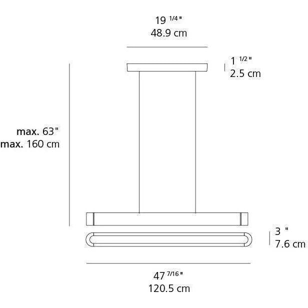 Artemide - Talo LED Suspension - 1922128A - Canada Light Shop