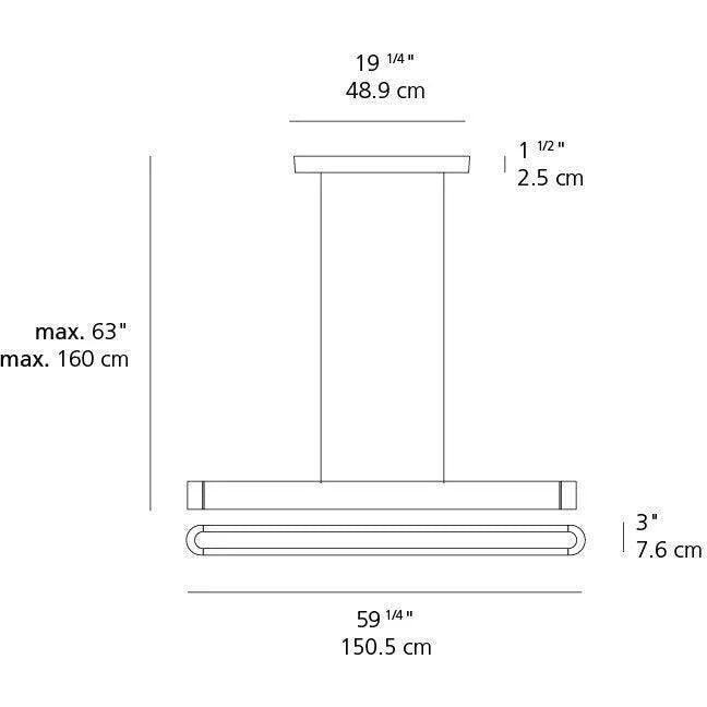 Artemide - Talo LED Suspension - 1922128A - Canada Light Shop