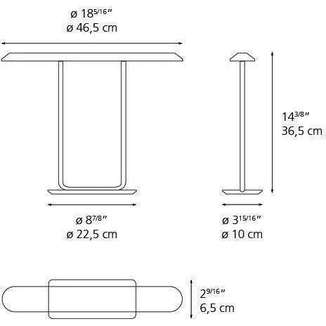Artemide - Tempio Table Lamp - 0052010A - Canada Light Shop
