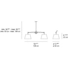 Artemide - Tolomeo Double Shade Suspension - TOL1048 - Canada Light Shop
