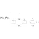 Artemide - Tolomeo Double Shade Suspension - TOL1048 - Canada Light Shop