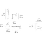 Artemide - Tolomeo Mega Wall Lamp - TLM1100 - Canada Light Shop