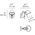 Artemide - Tolomeo Micro Wall Spot - A044058 - Canada Light Shop