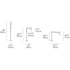 Artemide - Tolomeo Shade Floor Lamp - TLS0110 - Canada Light Shop