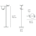Artemide - Yanzi Floor Lamp - 1102015A - Canada Light Shop