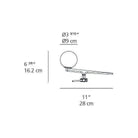 Artemide - Yanzi Table Lamp - 1101010A - Canada Light Shop