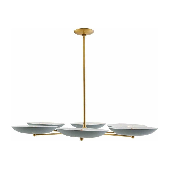 Arteriors - Griffith Six Chandelier - 89648 - Canada Light Shop