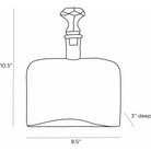 Arteriors - Lanesboro Short Decanter - 2106 - Canada Light Shop