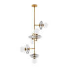 Arteriors - Pimpri Five Chandelier - 89654 - Canada Light Shop
