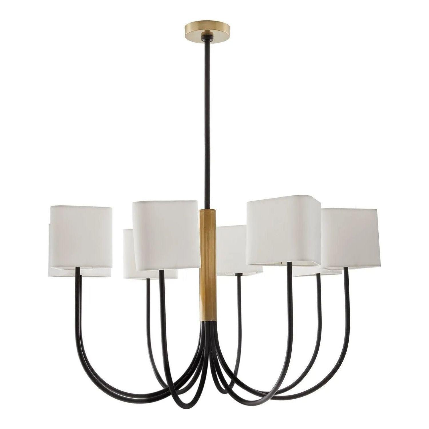 Arteriors - Ruskin Eight Chandelier - 85076 - Canada Light Shop