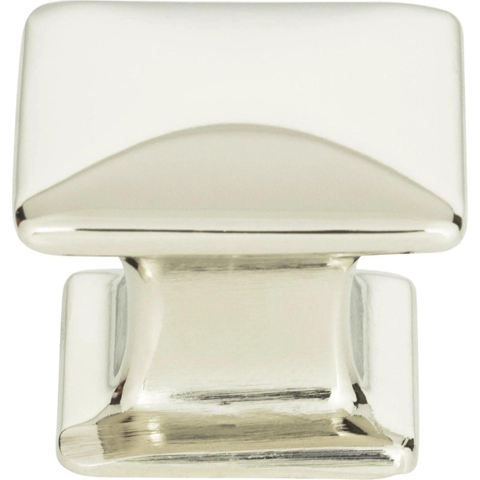 Atlas Homewares - Alcott Square Knob - 322-PN - Canada Light Shop