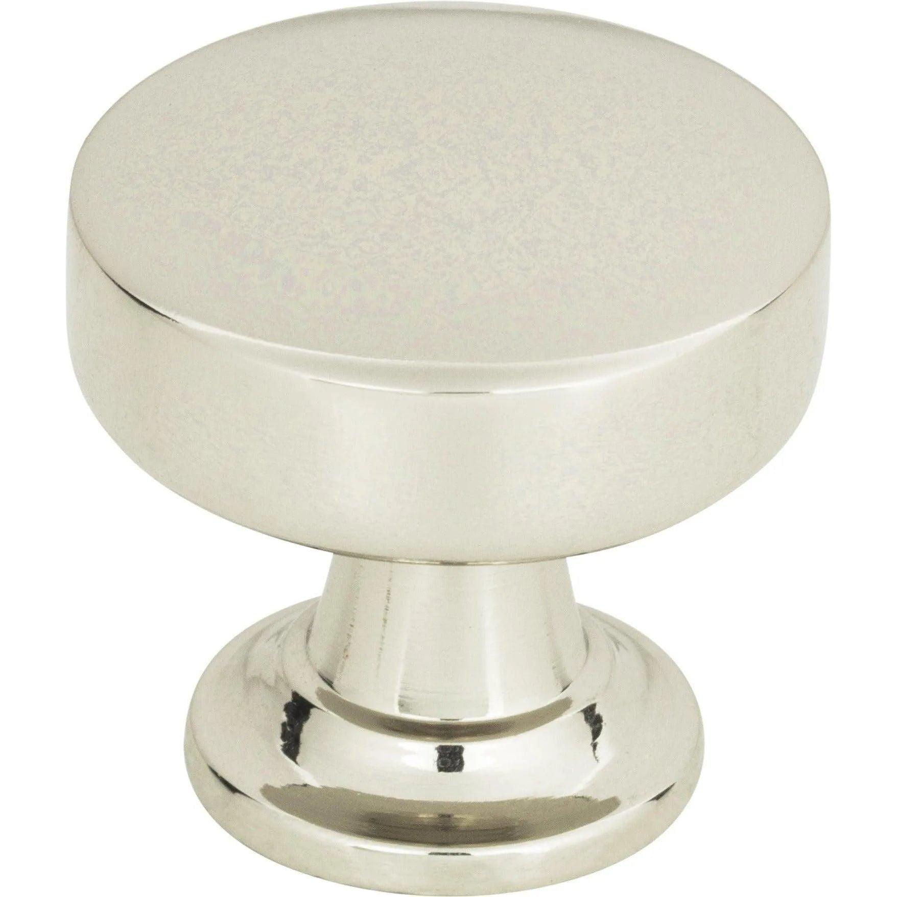 Atlas Homewares - Browning Round Knob - 325-PN - Canada Light Shop