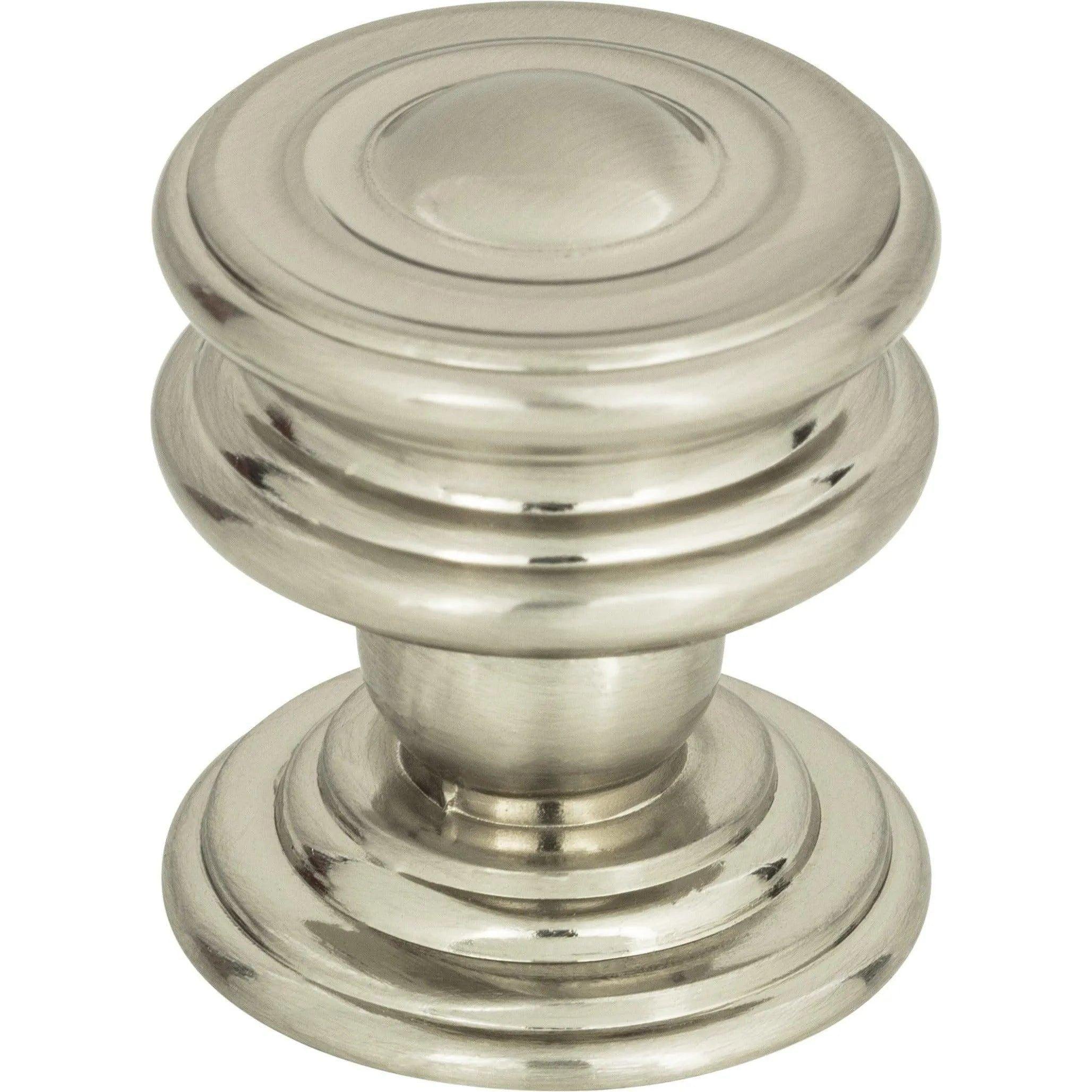 Atlas Homewares - Campaign Round Knob - 376-BRN - Canada Light Shop