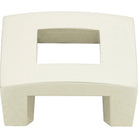 Atlas Homewares - Centinel Square Knob - 255-PN - Canada Light Shop