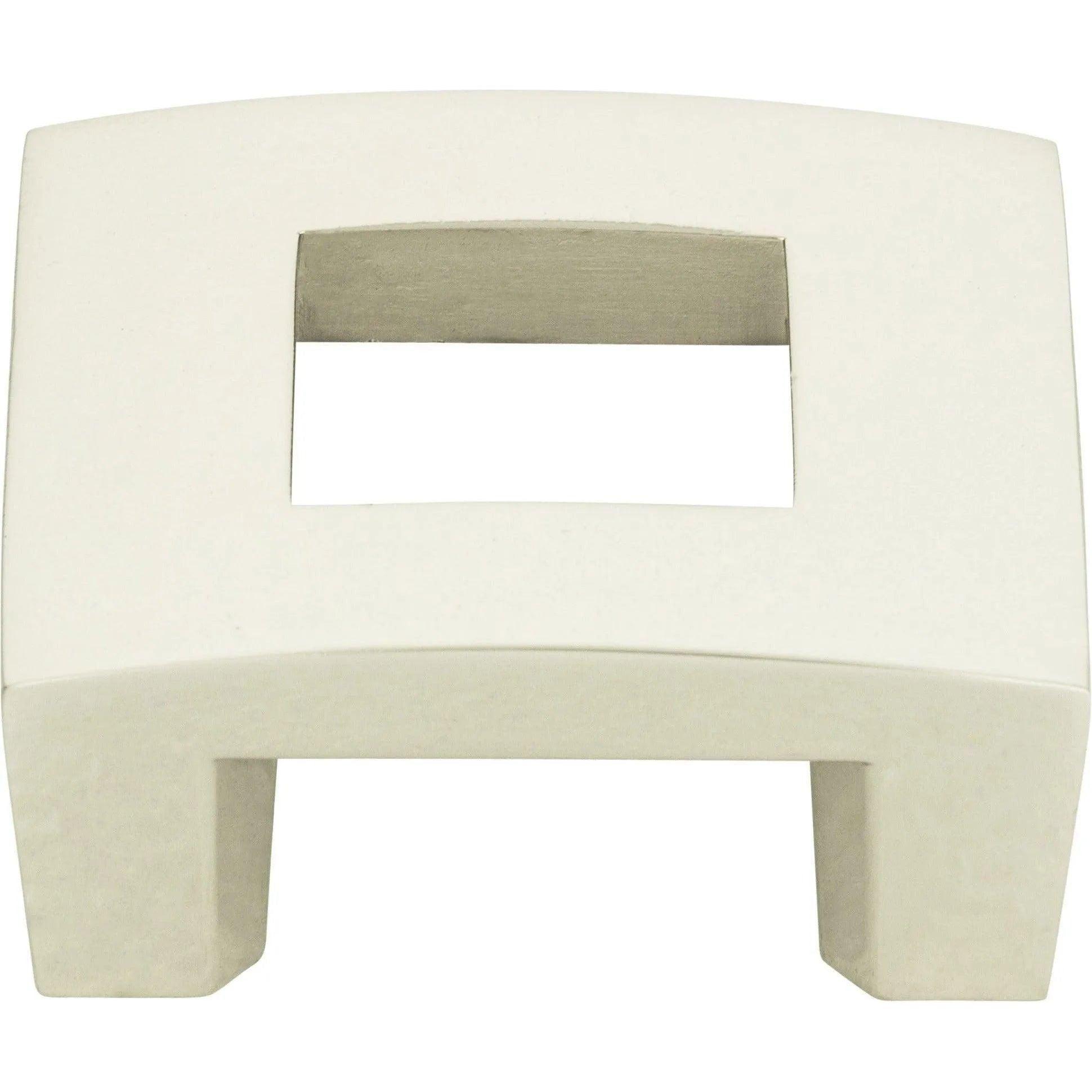 Atlas Homewares - Centinel Square Knob - 255-PN - Canada Light Shop