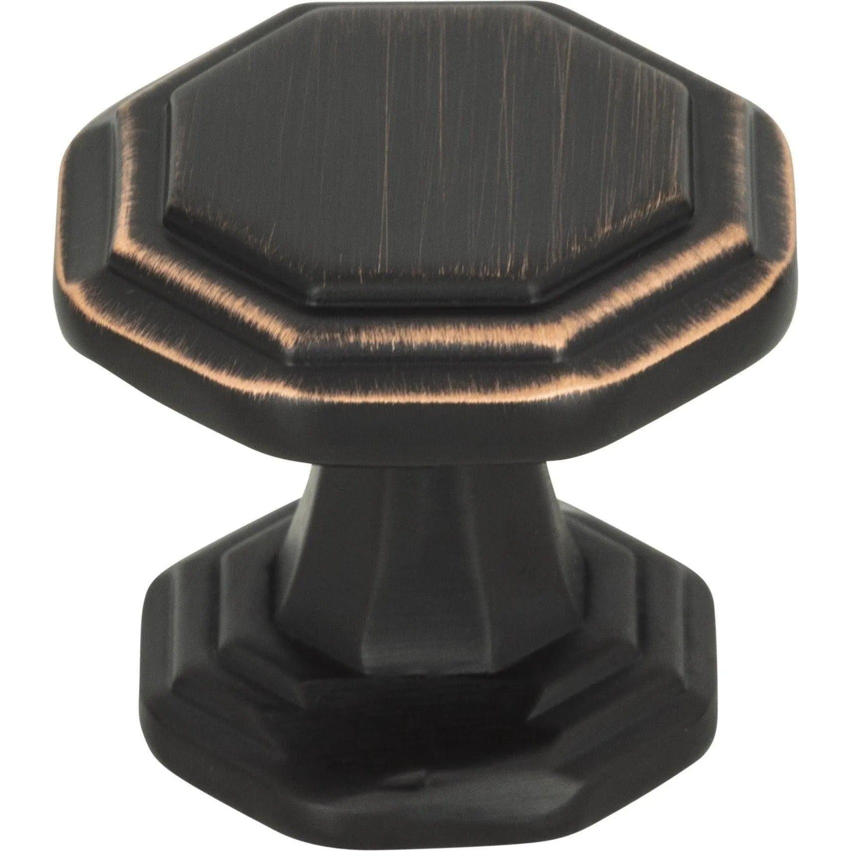 Atlas Homewares - Dickinson Octagon Knob - 319-VB - Canada Light Shop