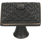 Atlas Homewares - Mandalay Square Knob - 237-VB - Canada Light Shop