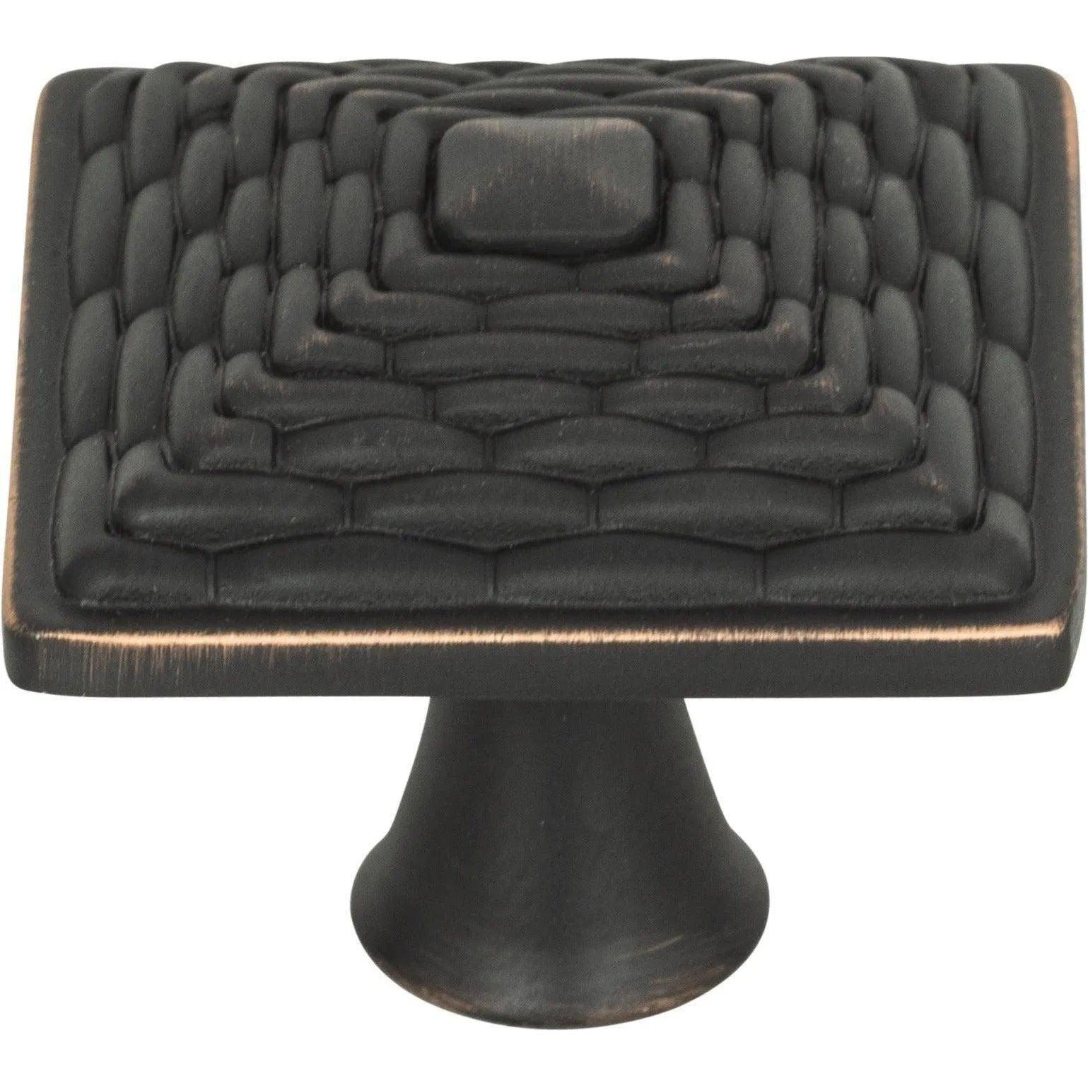 Atlas Homewares - Mandalay Square Knob - 237-VB - Canada Light Shop