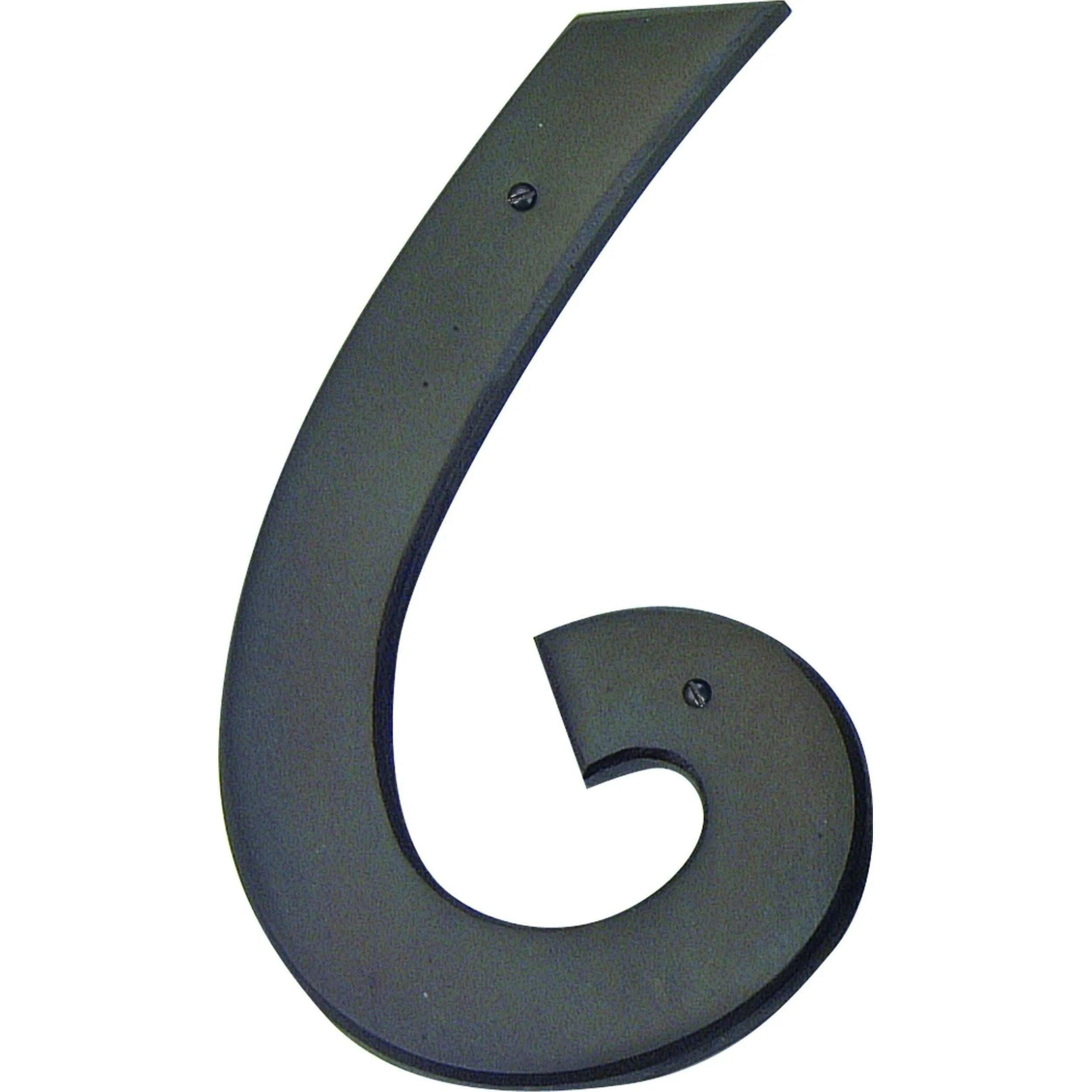 Atlas Homewares - Mission House Numbers - RCN6-O - Canada Light Shop