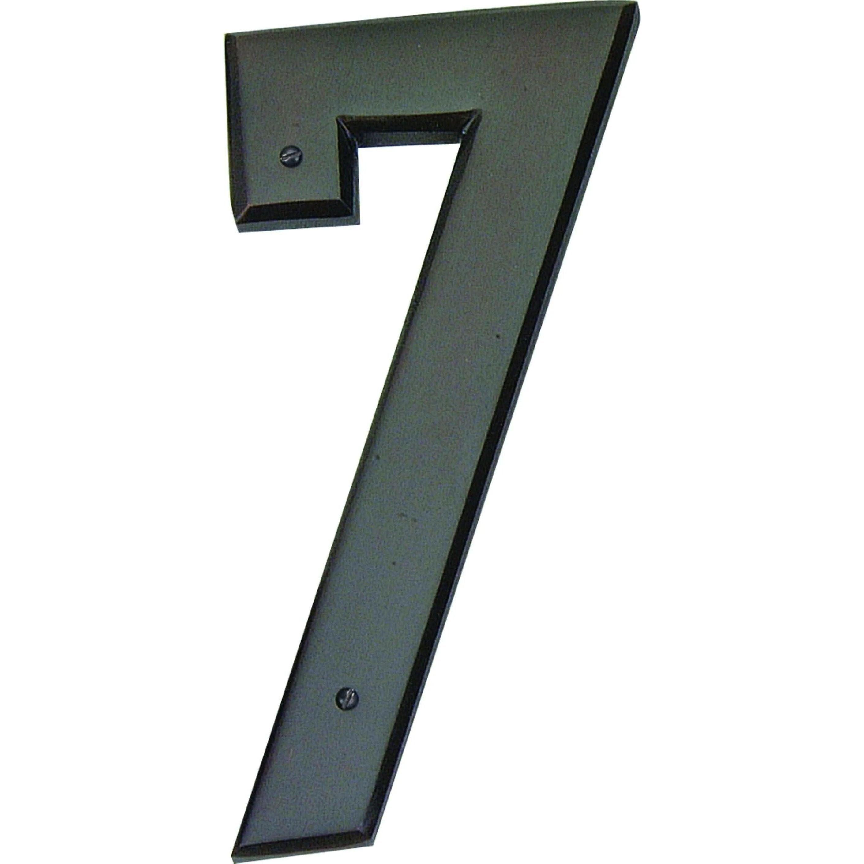Atlas Homewares - Mission House Numbers - RCN7-O - Canada Light Shop