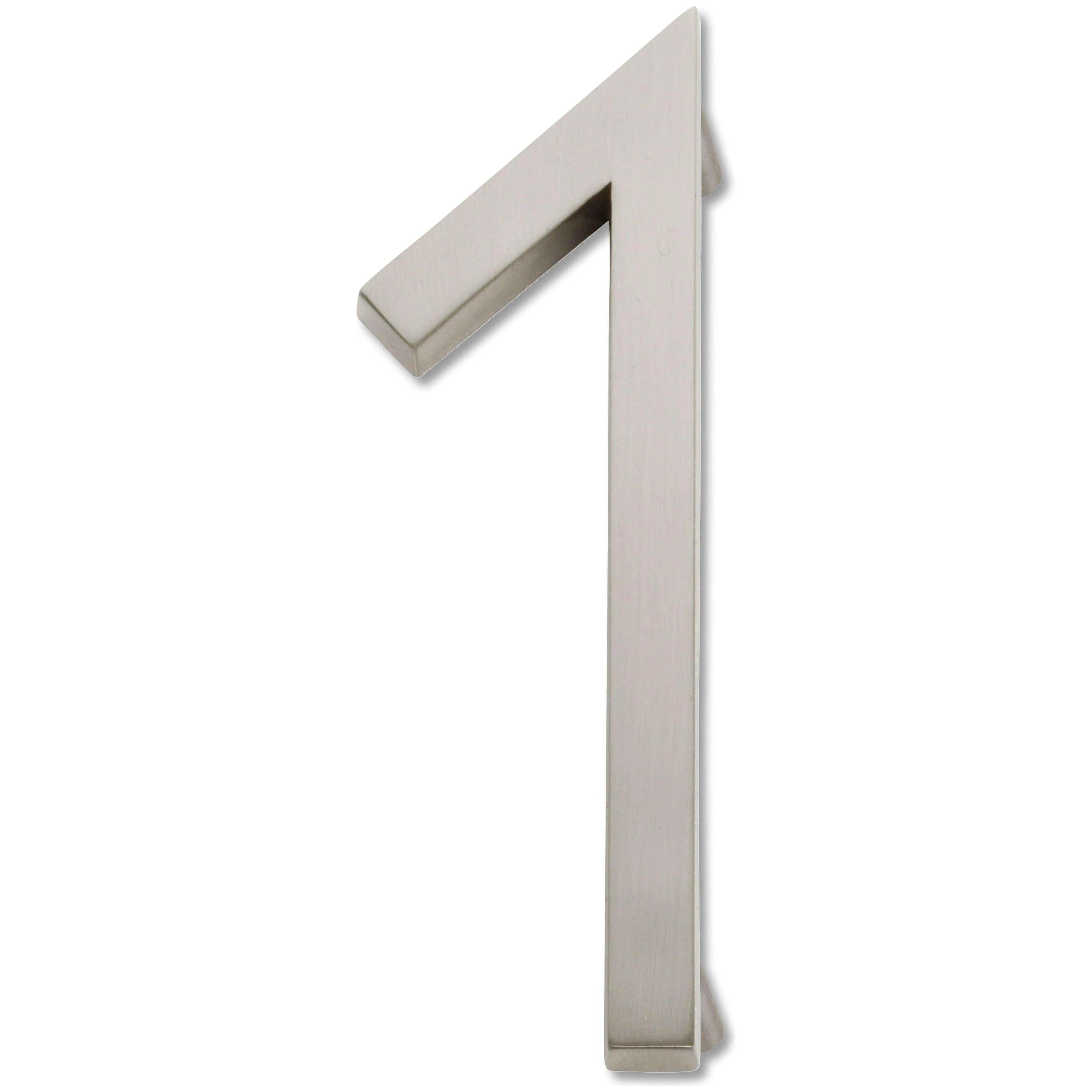 Atlas Homewares - Modern Avalon House Numbers - AVN1-BRN - Canada Light Shop