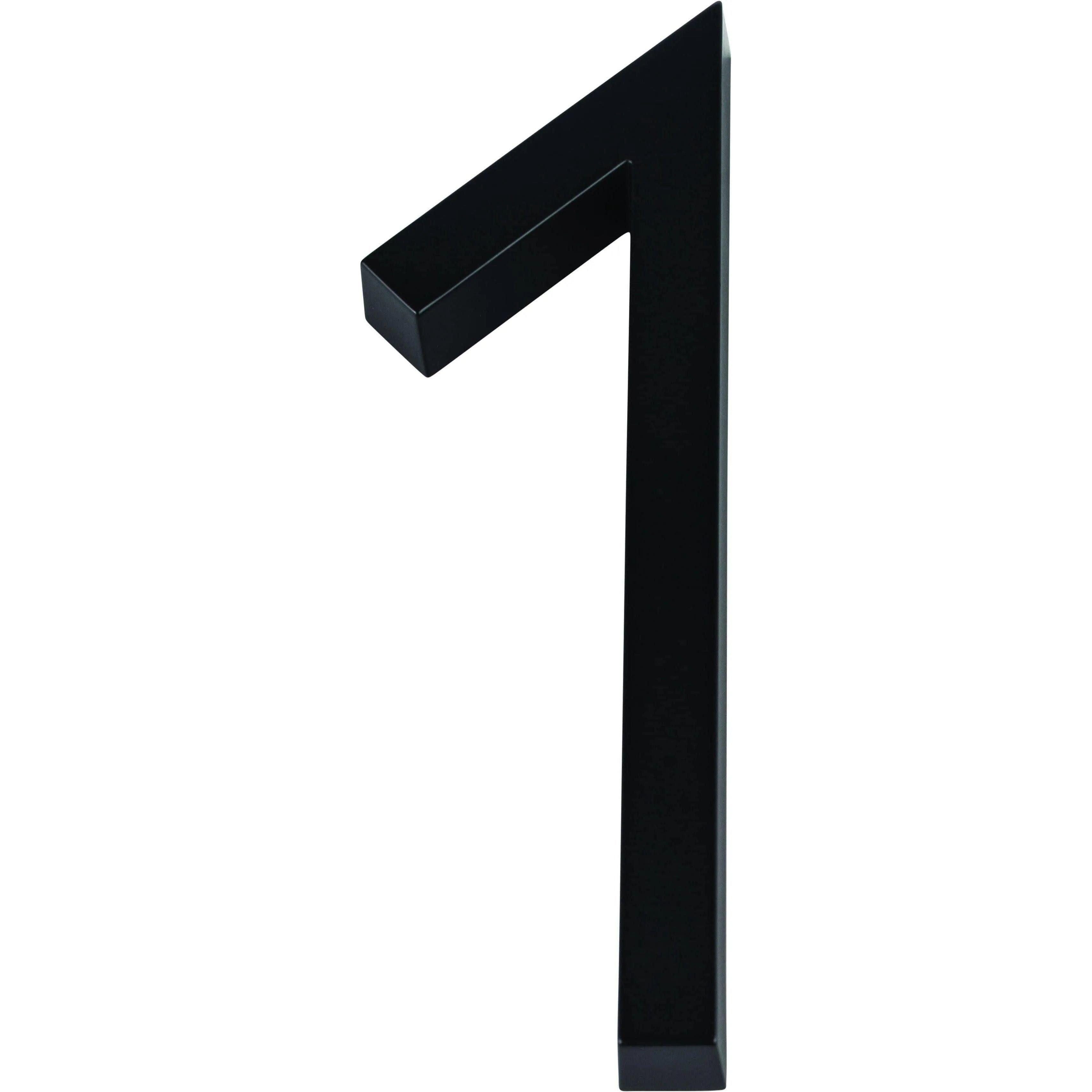 Atlas Homewares - Modern Avalon House Numbers - AVN1-L-BL - Canada Light Shop