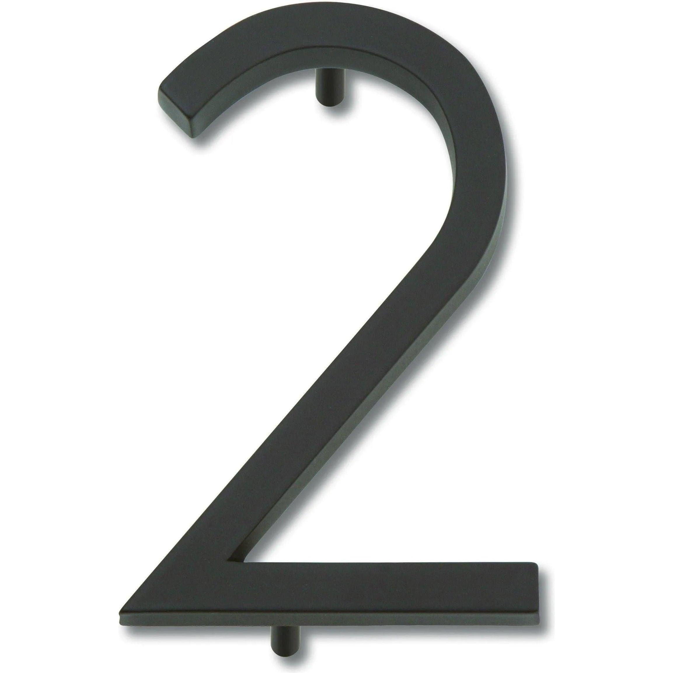 Atlas Homewares - Modern Avalon House Numbers - AVN2-O - Canada Light Shop
