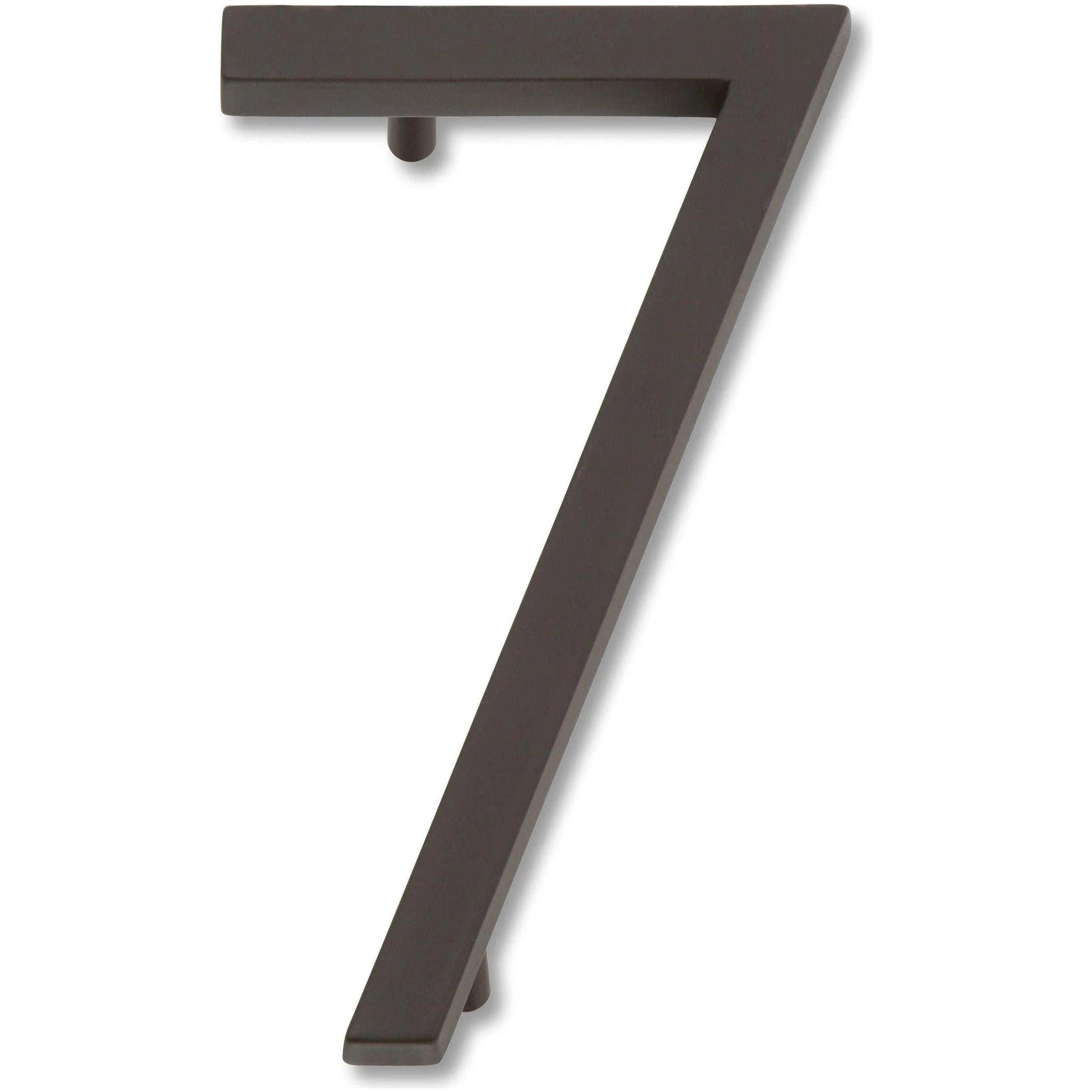 Atlas Homewares - Modern Avalon House Numbers - AVN7-O - Canada Light Shop